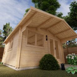 Alternative view of Ruby - lesena vrtna hiška (3x3, 3x4 in 4x4m) Prihaja kmalu